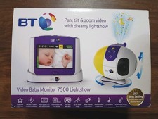 BT Video Baby Monitor 7500